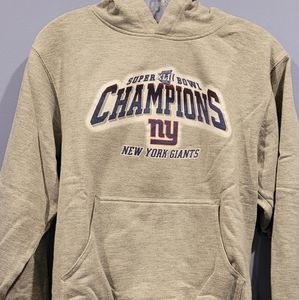 Boys New York Giants Championship Hoodie